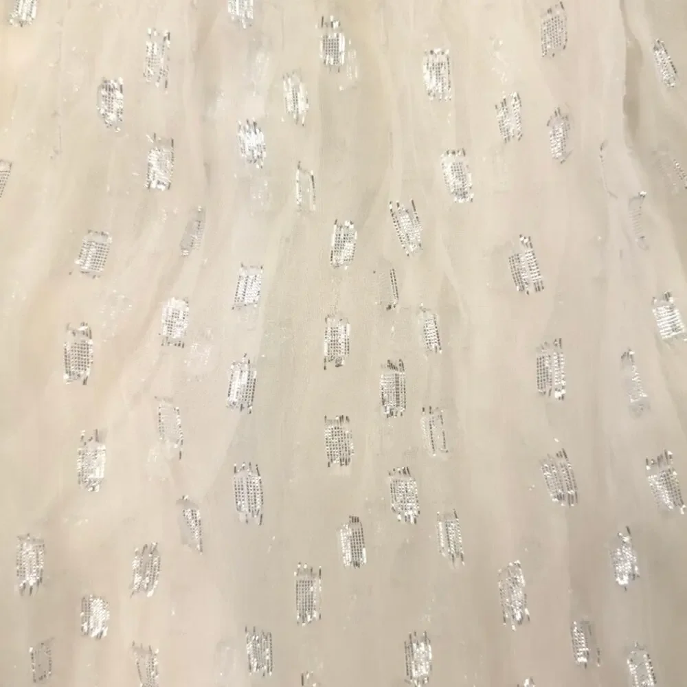 BHLDN Tiered Maxi Dress Minimalist Wedding Gown - Picture 13 of 14